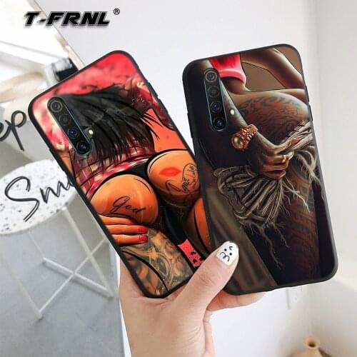 For funda OPPO Realme X50 case soft TPU case for OPPO Realme C2 3 C3 C11 X X2 XT 5 Pro 6 Pro case