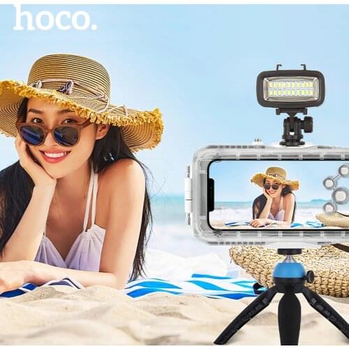 HOCO 40m Waterproof Diving Housing Photo Video Taking Underwater Case for iPhone 12 Pro Max / 12 / 12 Pro Cover
