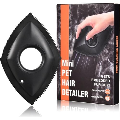 HOT!Clean Pet Hair Remover Device Portable Sofa Details Scraper Rubber Lint Brush Brush Dog Cat Hair Remover Car Carpets Clothes