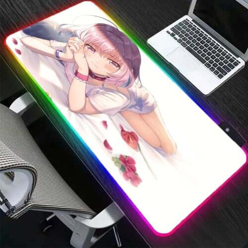Sexy Girl Anime Mouse Pad Office Game Accessories DeskMat One Piece Wholesale Xxl Carpet Large Gamer Rubber Mousepad Mouse Pads