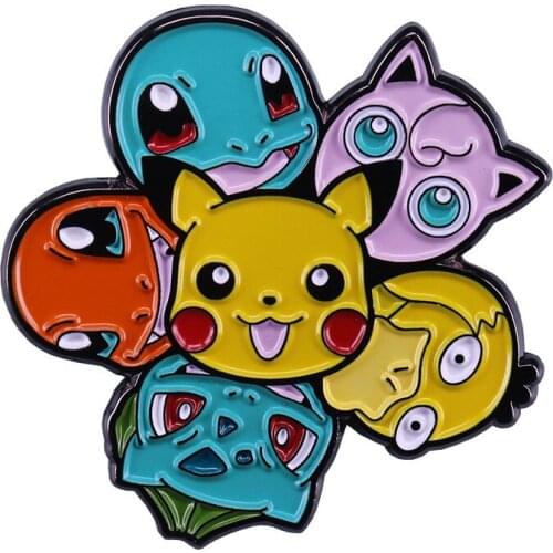 Creative Pop-Enamel Pin Lapel Badges Brooch Funny Fashion Jewelry