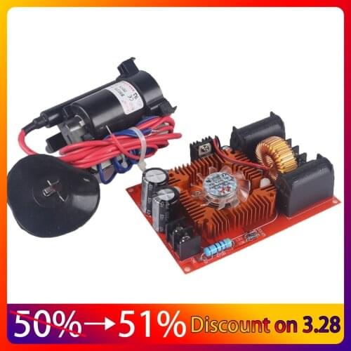 Brand New DC 12-30V ZVS Tesla Coil Flyback Driver/SGTC/Marx Generator + Ignition Coil + Fan 24V Auto Accessories High Quality