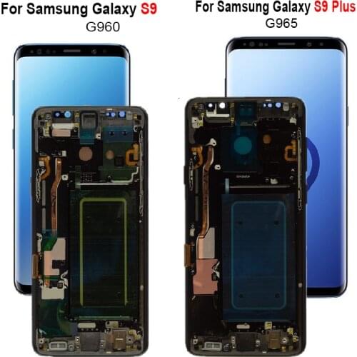 New Original LCD For Samsung Galaxy S9 G960 S9 Plus G965 LCD Digitizer Display Touch Screen Assembly Replacement Repair Parts