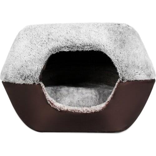 Original Solid Dog Bed Original Luxury Pet Kennel 2 Color Dog Bed Soft Puppy Cushion Cat Bed Pet Bed For Dogs Pet House