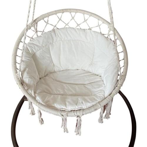Hammock Chair Cushion Hanging Basket Seat Cushion Back Pillow For Swing Chairs Recliner Garden Chair Lounge Chair Rocking Chair