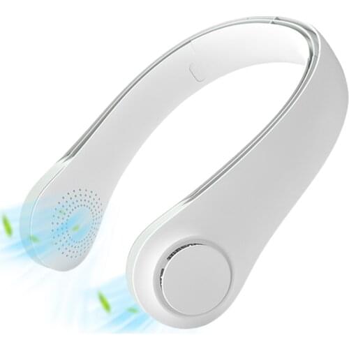 High-quality Material Hanging Neck Fan USB Personal Fan Design Portable Sports Fan For Home Office Outdoor Travel Durable