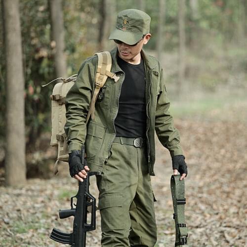 Army green military tactics clothes the army uniform uniform outdoor leisure summer autumn man hunting camouflage clothing