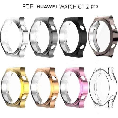Case For Huawei watch GT 2 Pro cover bumper Accessories Protector Full coverage silicone Screen Protection