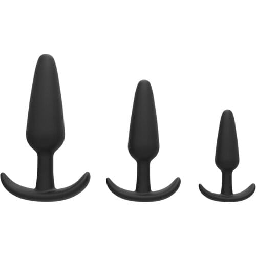 Safe Silicone Anal Plug Dildo Vibrator Sex Toys Prostate Massager Gay Product