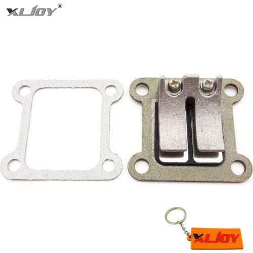 XLJOY Reed Valve Block Gasket For 2 Stroke 47cc 49cc Engine Mini Moto Minimoto Kids ATV Quad 4 Wheeler Dirt Bike Pocket Bike