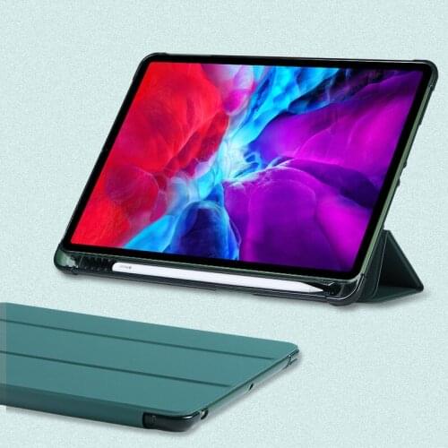 For iPad Pro 11 Case 2020/2018 Soft TPU Cover for iPad Pro 2020/2018 11 inch Case Auto Wake Sleep Smart Case Back Cover Funda
