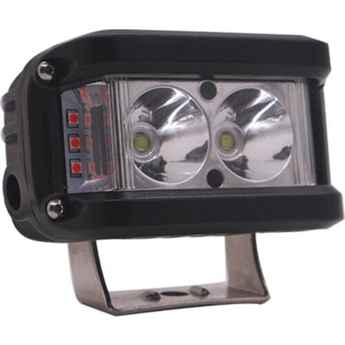 Motorcycle Flash Headlights 20w Motorbike Work Light LED Moto Spotlights Angel Eyes Light fog Spot Lamp Car Accessories Headlamp