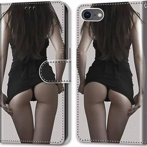 Girl Cat Lion Card Pocket Phone Bags For Case Samsung Galaxy S21 Fe Ultra S5 S6 S7 S8 S9 S10 Plus S10E Man Women Book Cover O08F