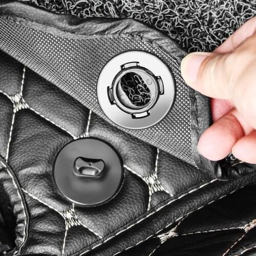 Car Fastener Floor Mat Clips Carpet Fixing Clamps Buckles for Volkswagen golf 4 5 6 7 POLO Tiguan PASSAT TOURAN Scirocco BEETLE