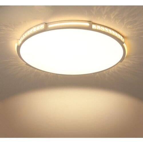 Round ceiling lamp Slim modern minimalist living room lamp Bedroom led living room lamp Study led Lighting furniture led light