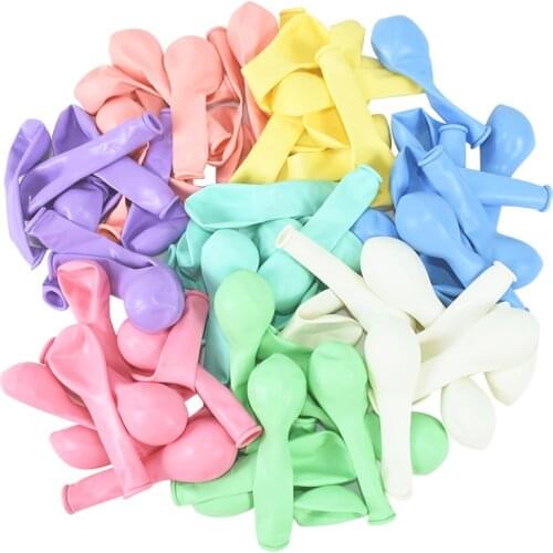 30/60pcs 5inch Macaron Latex Balloons Pastel Candy Balloon Christmas Wedding Birthday Party Decorations Baby Shower Air Globos