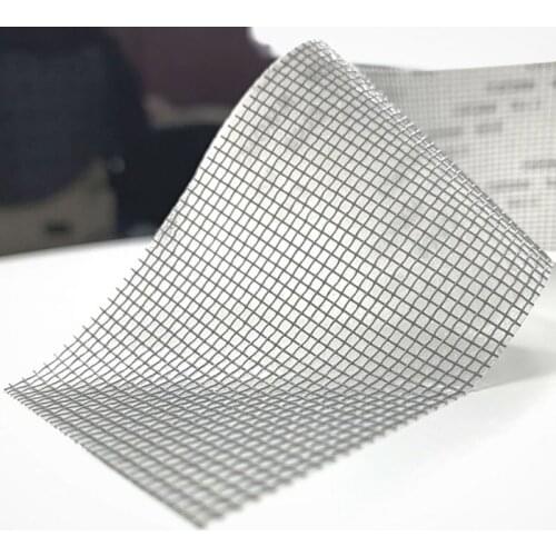 2pcs 5x200cm Screen Patch Repair Kit Window Screen Repair Tape Fiberglass Covering Mesh Anti-Mosquito Mesh Sticky Wires Patch