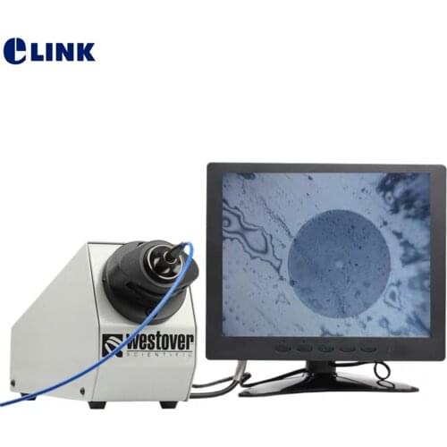 200X 400X Fiber optic desk end face detector/Microscope/fiber Magnifier XY Axis Adjustable desk for fiber patchcord/jumper