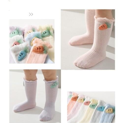 New Baby Socks Cute Super Cute Baby In Tube Socks Summer Mesh Breathable Childrens Doll Mosquito Socks