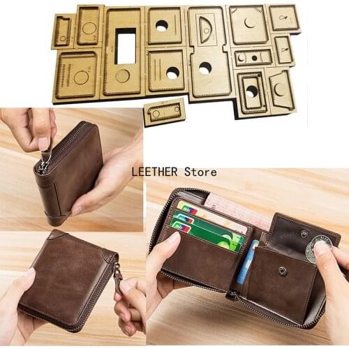 New Japan Steel Blade Die Cutter Leather Template Passport Wallet Gift for man Passport Holder Punch Hand Tool Cut Knife Mould