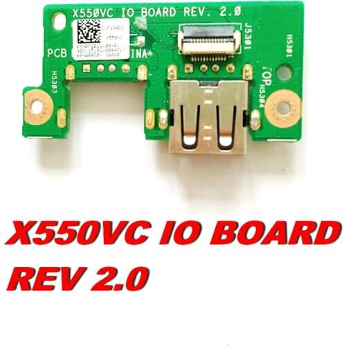 Original For ASUS X550VC USB BOARD X550VC_IO-BOARD REV 2.0 Tested good Free shipping