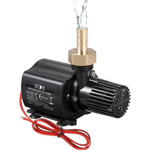 Automatic Stop Mini Water Pump Ultra-quiet DC24V Micro Waterproof Submersible Pump for Fountain Aquarium Pond Circulating