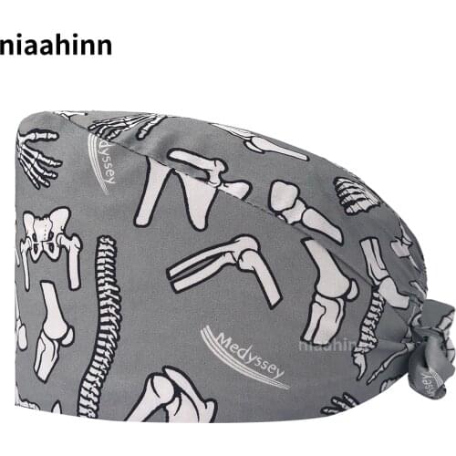 Pet Hospital Operating Room Hat Surgical Cap Dental Clinic Medical Work Caps Doctor Nursing Medical Surgery Scrubs Cap Wholesale