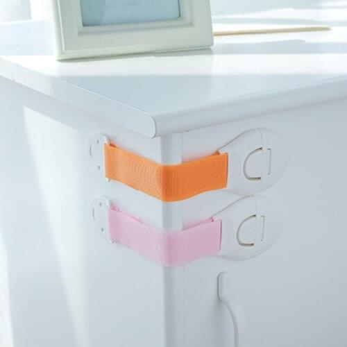 10 Pcs Child Lock Protect Child Lock Protection Of Children Locking Doors For Childrens Safety Kids Plastic Lock Best Selling