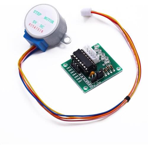 1LOTS 28BYJ-48-5V 4 phase Stepper Motor+ Driver Board ULN2003 1 x Stepper motor +1x ULN2003 Driver board