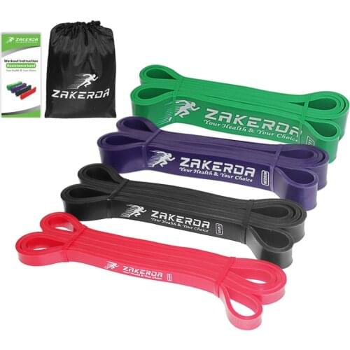 4 Levels Pull Up Elastic Band Natural Latex Rubber Loop Resistance Bands Fitness Men Gym Expander Strengthen Trainning Power