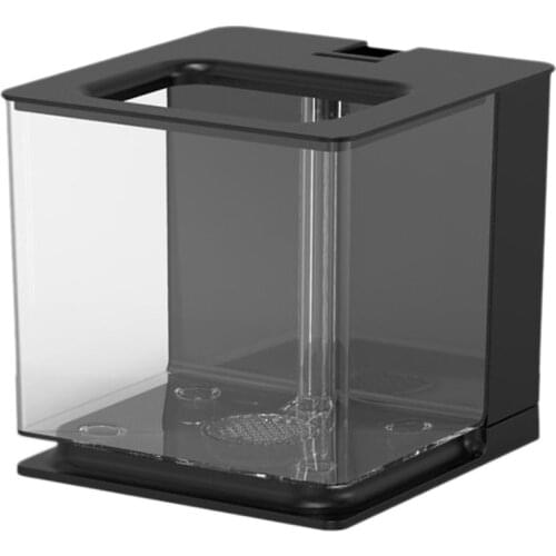 Betta Fish Tank Aquarium Fish Tank Easy to Change the Water Acrylic Plastic Self-Cleaning Small Fish Tank