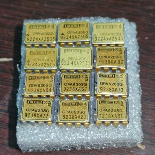 USED OPA620 SG single op amp ceramic seal gold-plated surface operational amplifier IC upgrade opa627 NE5532