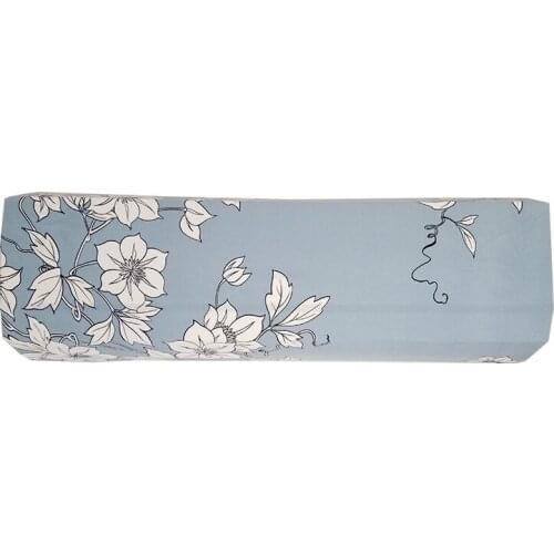 Air Conditioning Cover Cartoon Flower Elastic Fabric Dustproof Covers Wall Hanging Air-conditioner Covers Fit length less 1m