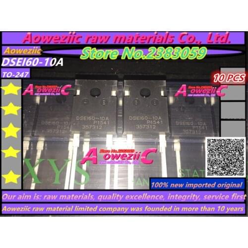 Aoweziic 100% new imported original DSE160-10A DSEI60-10A TO-247 fast recovery diode 10A 1000V