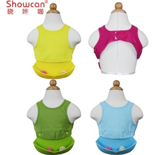 Hot baby saliva towel food pocket clothing waterproof bib cloth meal clothes apron cover water towel bibs Dimensional eat feeder