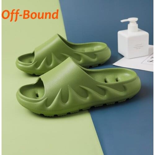 Off-Bound Summer Mens Womens Slippers Casual Home Loafers Outdoor Quick Dry Massage Clogs Couple Garden Shoes Beach Sandals 46