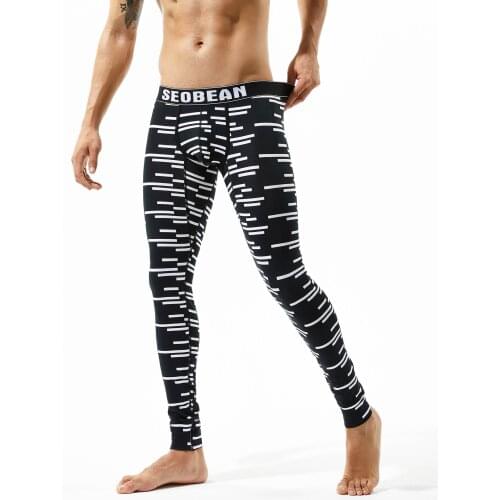 Mens long underwear sleepwear for men winter underwear men thermal underwear men Youth cotton sexy Mens leggings warm pants