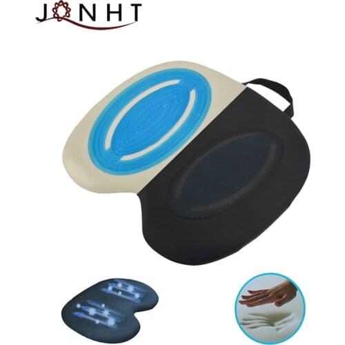 Butterfly shape Coccyx Orthopedic Memory Foam Gel Seat Cushion /pain relief device