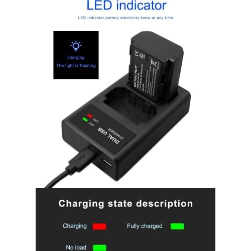 PALO For 2280mAh NP-FZ100 NPFZ100 NP FZ100 Battery+LCD Dual USB Charger for NP-FZ100 Sony Camera Batteries , BC-QZ1, Sony a9