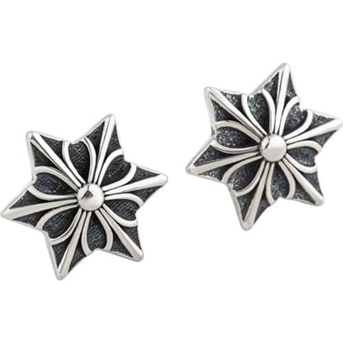 Retro stars Earrings,Thomas Style Fashion Autumn Jewerly For Women,2020Ts Gift In 925 Sterling Silver,Super Deals