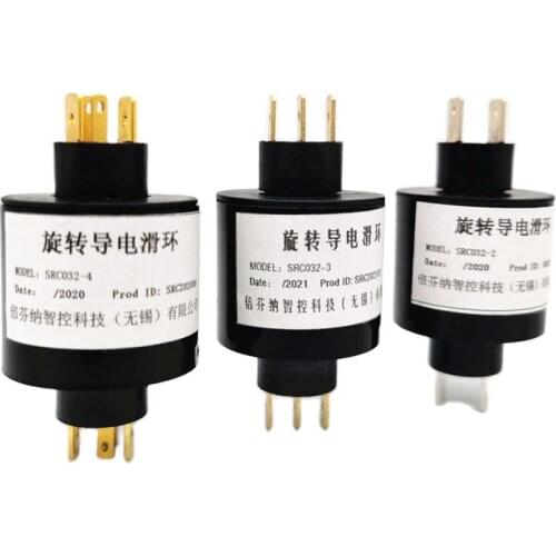 Slip ring SRC032-2/3/4/6/8 insert collector ring 4-way 6-way instead of mercury slip ring SRC045