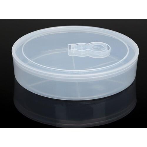 High quality PP plastic round box Tea box Perforated box F20174012