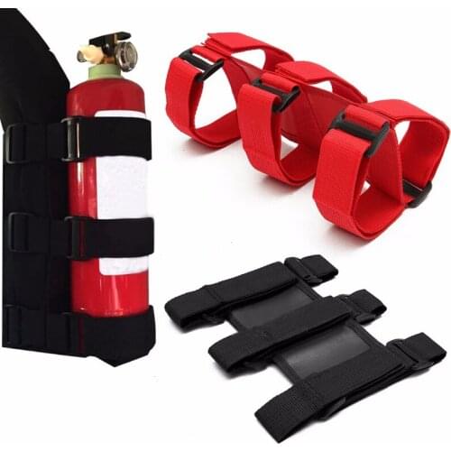 Youwinme Car Roll Bar Content Bag Rapid Fire Extinguisher Auto Fixed Holder Automobile Interior Safety Nylon Straps Car Styling