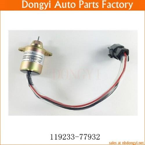 Fuel Shut Down Shutoff Stop Solenoid Valve OE NO. 119233-77932 11923377932