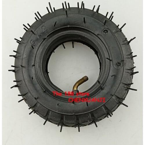 160mm Pneumatic Tyre Electric Scooter Pneumatic Wheel 6x2 Tire with Inner Tube 6x2 fits Electric Scooter for Modified Wheel