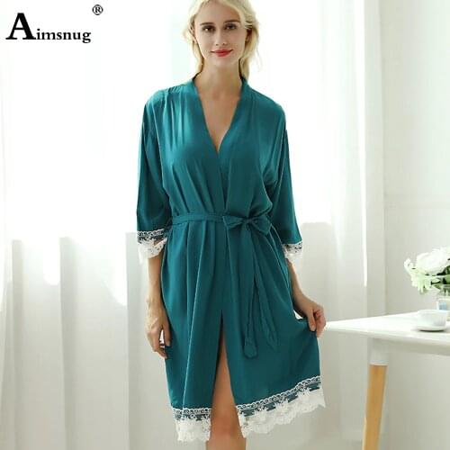 Aimsnug Women's Silk Robes