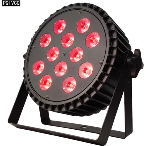 Aluminum 12x18w RGBWA UV 6in1 led par light dmx stage dj light Wall washer party dyeing light
