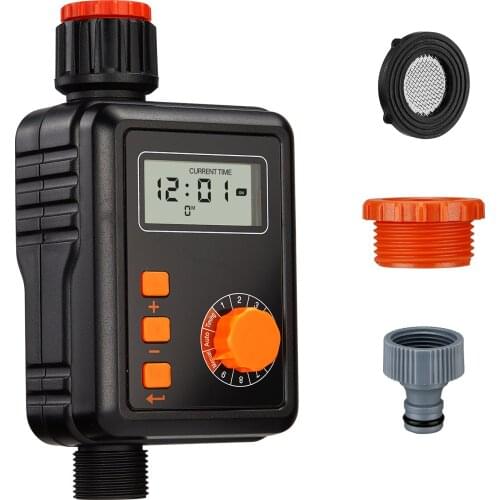 Inkbird Automatic Sprinkler Timer Universal Faucet Adapter Programmable Watering Timer Irrigation System with Smart Rain Sensor