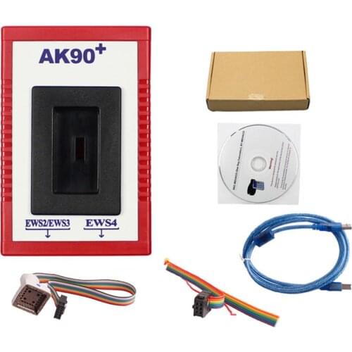 Car Key Programmer Tool for BMW CAS/EWS from 1995-2009 AK90 + Key Programming OBD Tool Car Diagnostic Code Reade Scanner