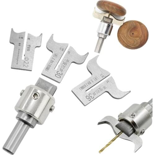 Safe Buckle Drill Bit Carbide Premium Blades handle Drill Woodworking Milling Cutter Safe Buckle Molding DIY Tool